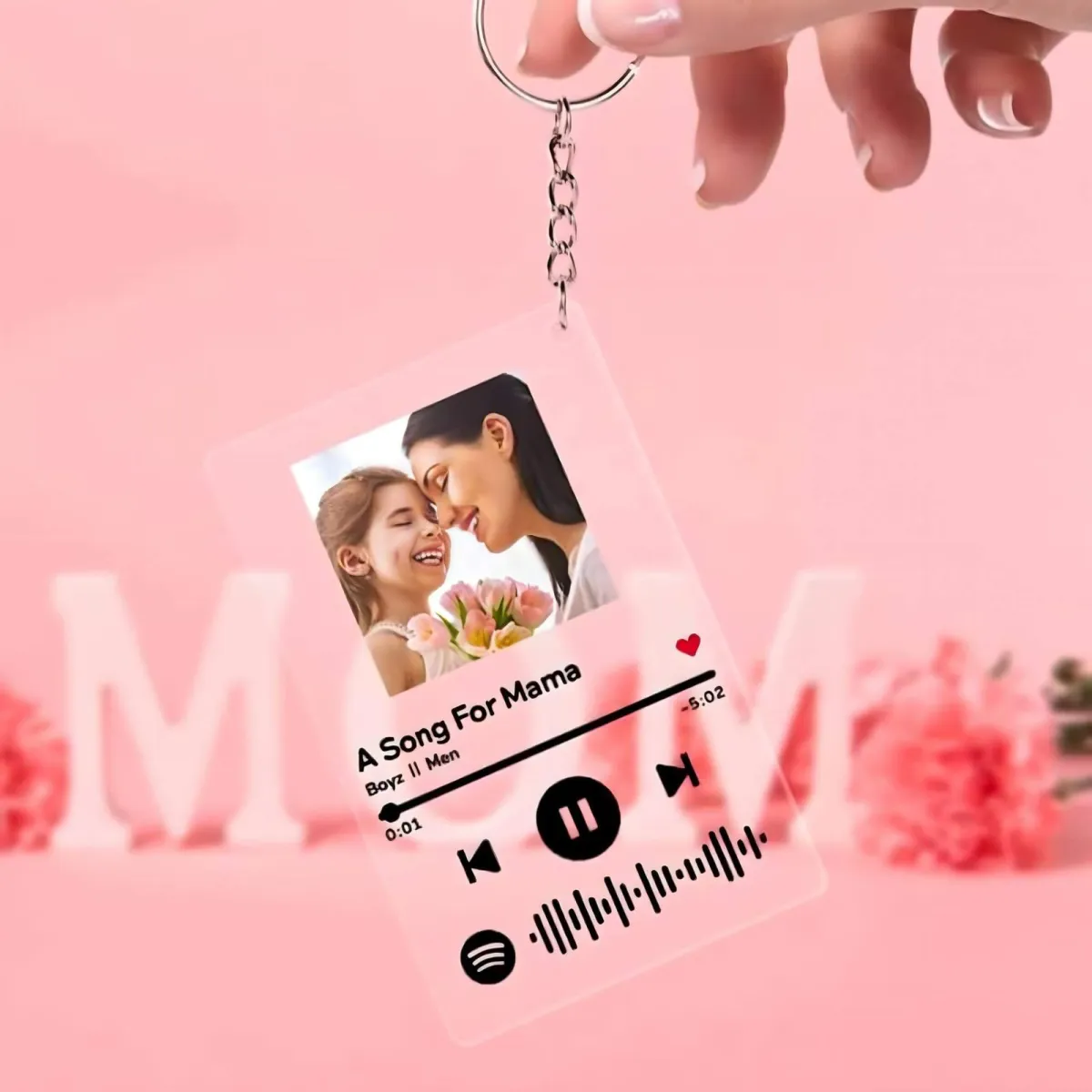 Transparent Spotify Keychain  photo 3