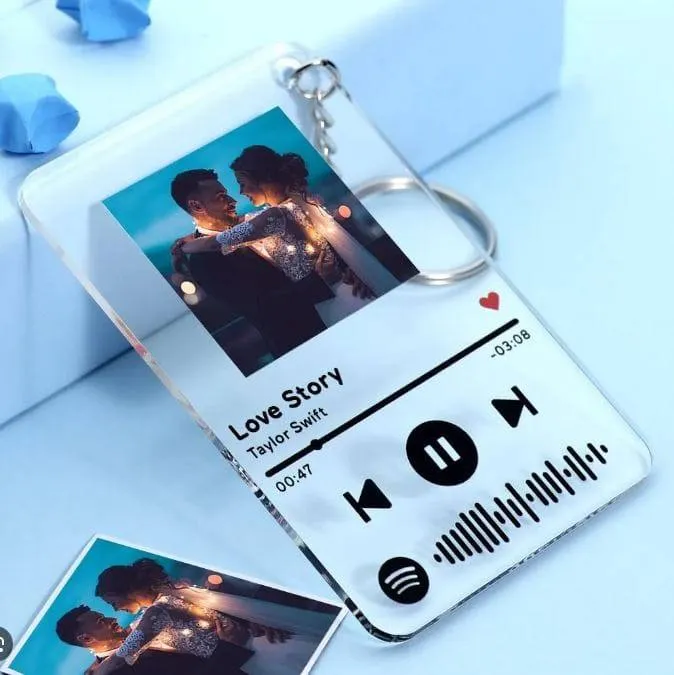 Transparent Spotify Keychain  photo 4