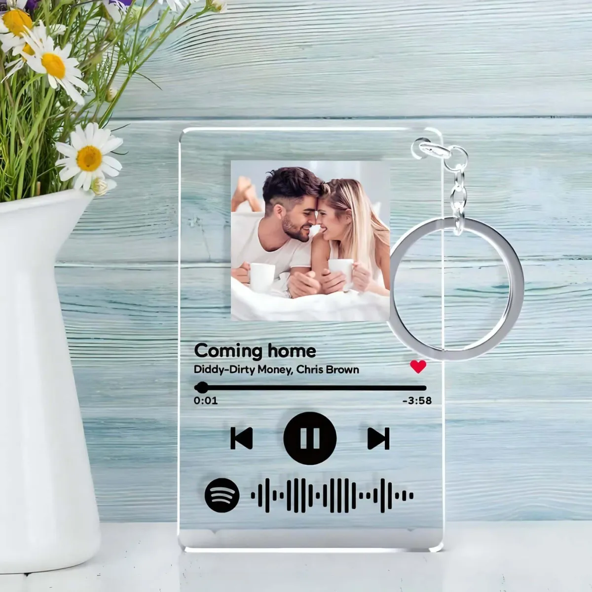 Transparent Spotify Keychain  photo 5